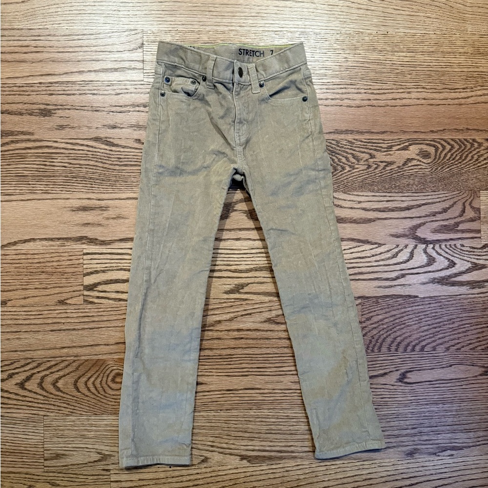 Crewcuts corduroy pants in Beige size 7